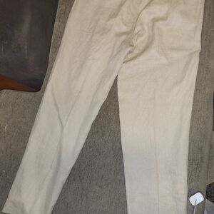 Tommy Bahama Men's Silk Tan Chinos